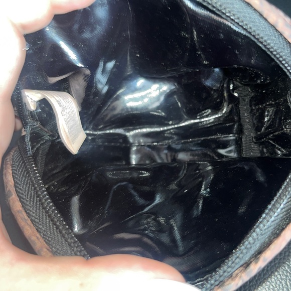 Juicy Couture Y2K Snakeskin Print Nylon Pouch - Picture 4 of 6